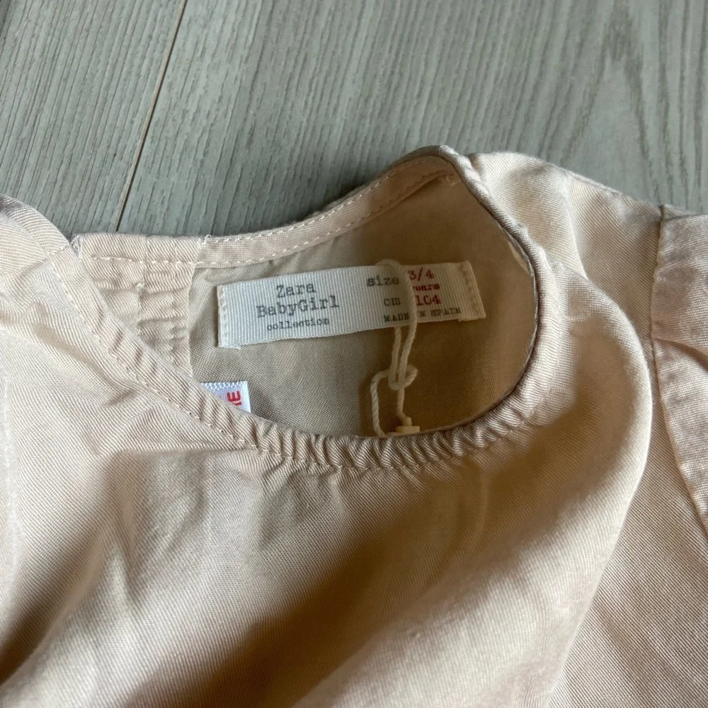 Zara Baby Girl Dress Size 3/4 Years